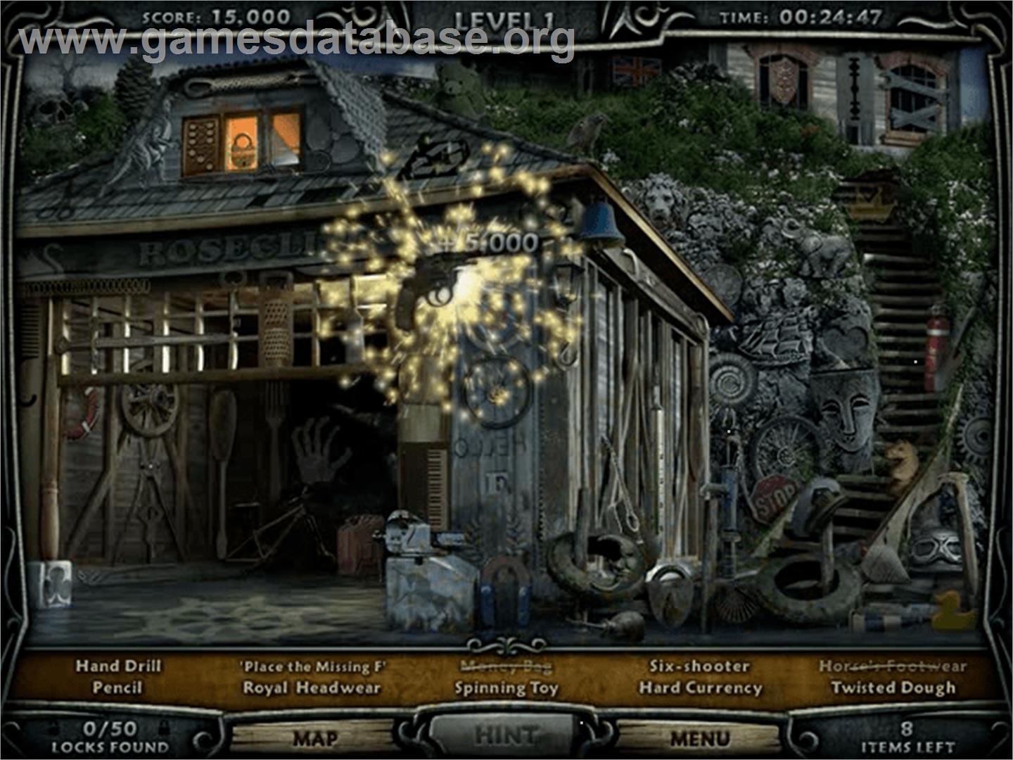 Escape Rosecliff Island - PopCap - Artwork - In Game