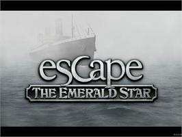 Title screen of Escape The Emerald Star on the PopCap.