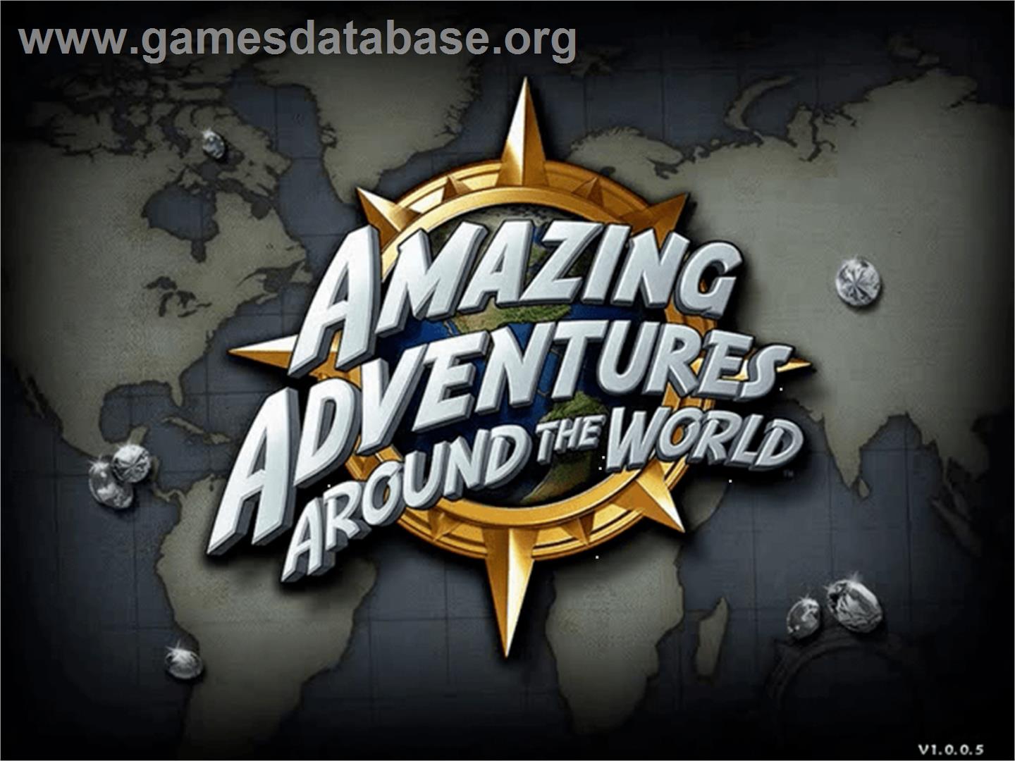 Amazing Adventures Around The World - PopCap - Artwork - Title Screen