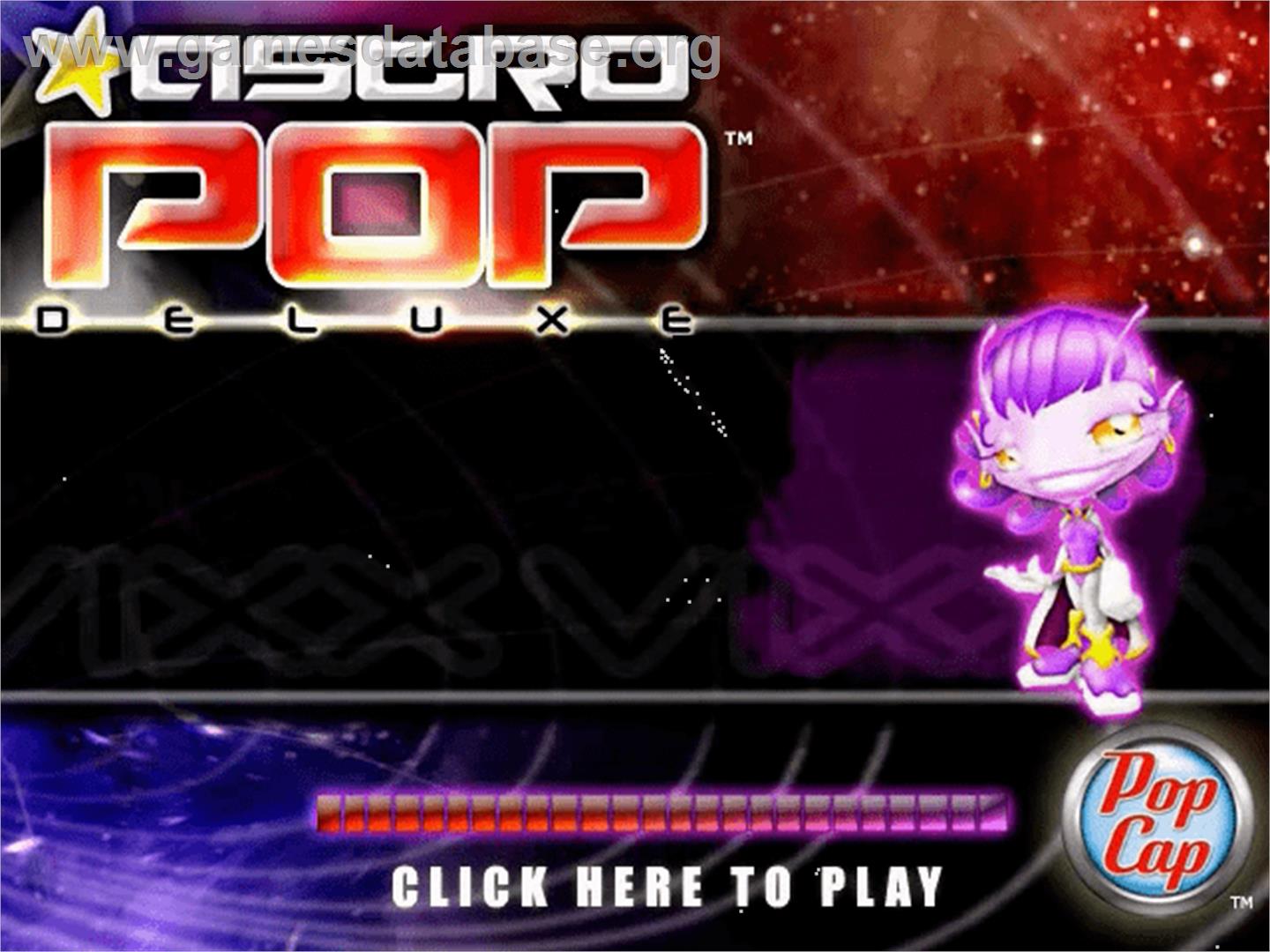 AstroPop Deluxe - PopCap - Artwork - Title Screen