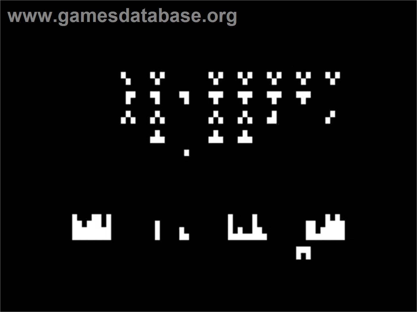 Space Invaders - RCA Studio II - Artwork - In Game