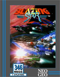 Box cover for Blazing Star on the SNK Neo-Geo AES.