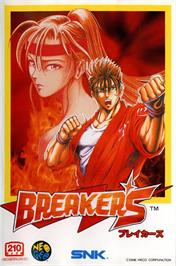 Box cover for Breakers on the SNK Neo-Geo AES.