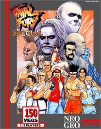 Box cover for Fatal Fury Special on the SNK Neo-Geo AES.