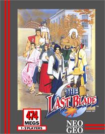 Box cover for Last Blade, The on the SNK Neo-Geo AES.