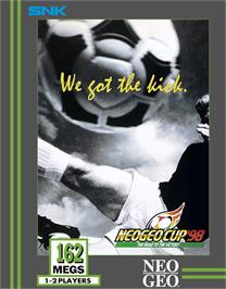 Box cover for Neo-geo Cup '98 - The Road To The Victory on the SNK Neo-Geo AES.