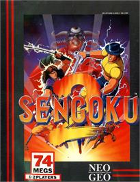 Box cover for Sengoku 2 on the SNK Neo-Geo AES.