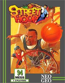 Box cover for Street Hoop on the SNK Neo-Geo AES.