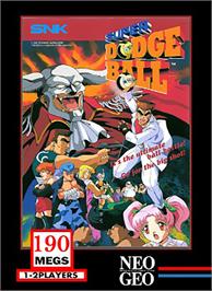 Box cover for Super Dodge Ball on the SNK Neo-Geo AES.