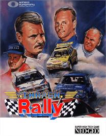 Box cover for Thrash Rally on the SNK Neo-Geo AES.