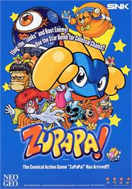 Box cover for Zupapa on the SNK Neo-Geo AES.