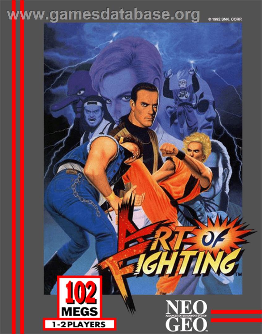 Art of Fighting - SNK Neo-Geo AES - Artwork - Box