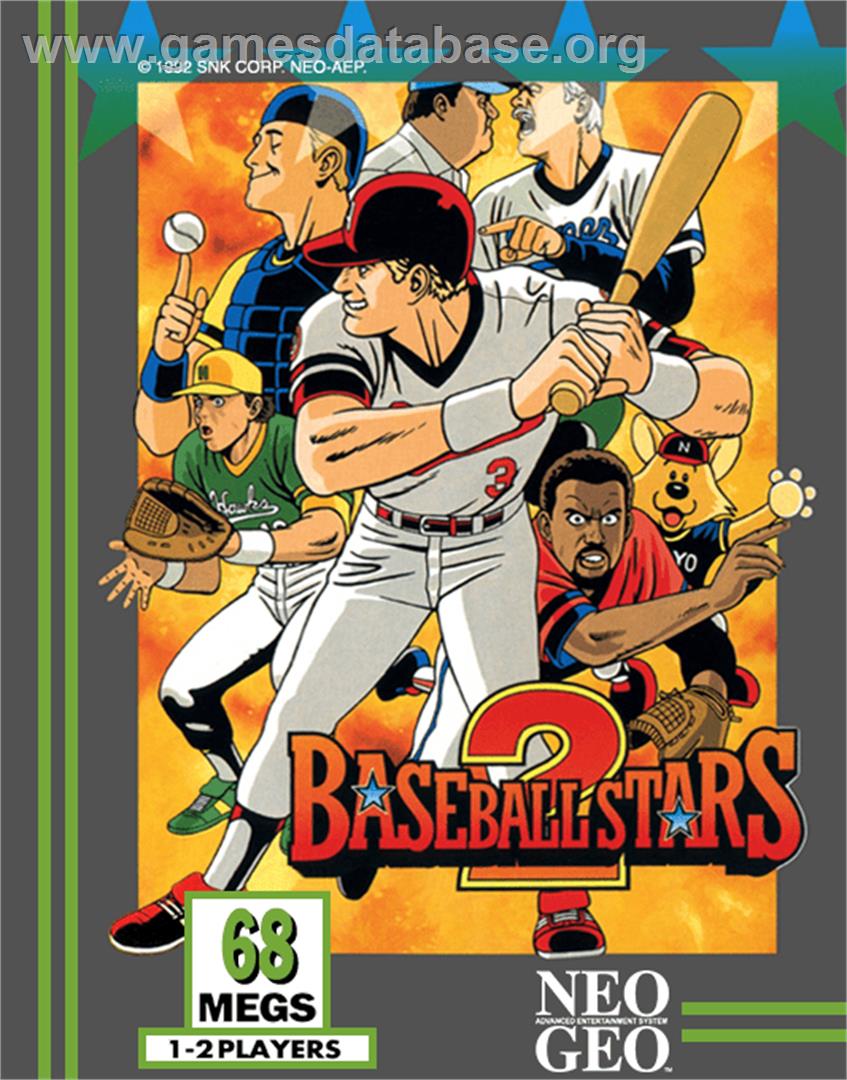 Baseball Stars 2 - SNK Neo-Geo AES - Artwork - Box