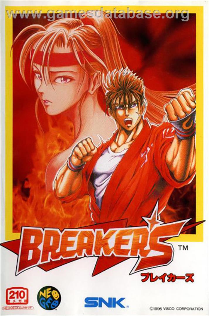 Breakers - SNK Neo-Geo AES - Artwork - Box