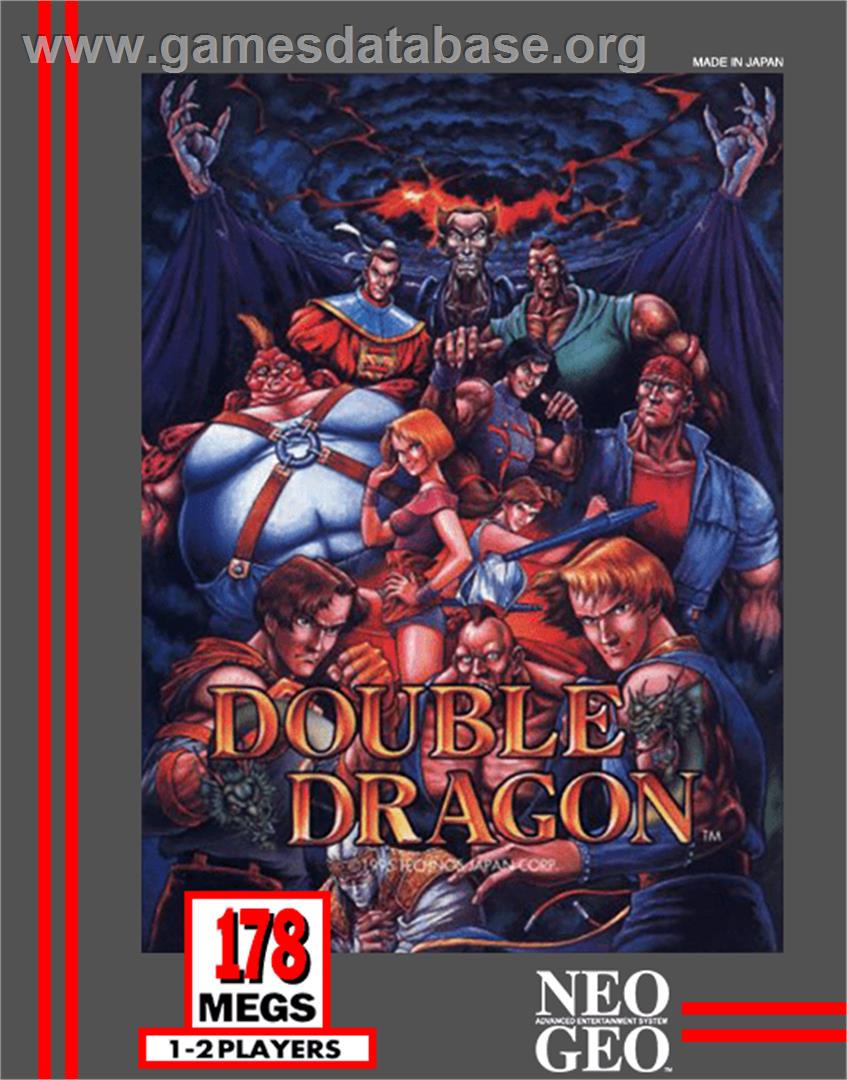 Double Dragon - SNK Neo-Geo AES - Artwork - Box