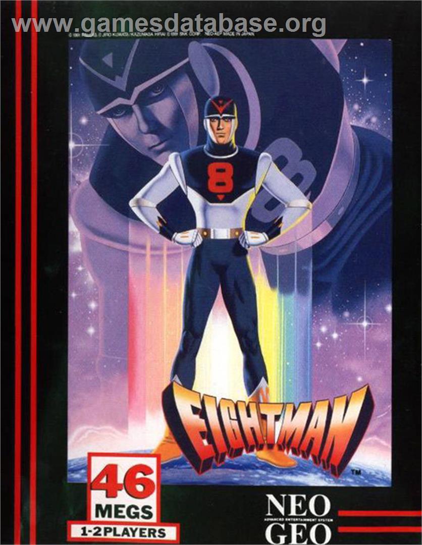 Eight Man - SNK Neo-Geo AES - Artwork - Box