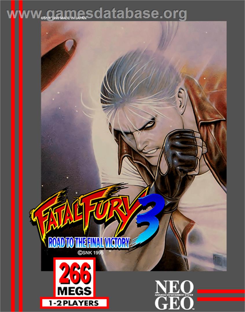 Fatal Fury 3 - Road to the Final Victory - SNK Neo-Geo AES - Artwork - Box