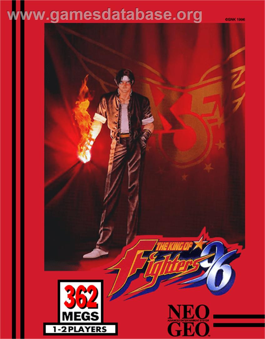 King Of Fighters '96, The - SNK Neo-Geo AES - Artwork - Box