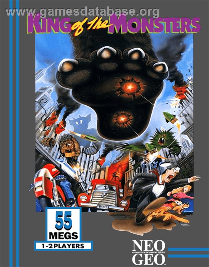 King Of The Monsters - SNK Neo-Geo AES - Artwork - Box