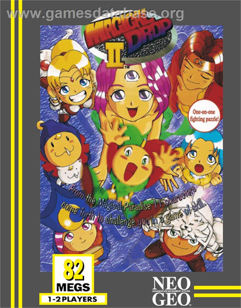 Magical Drop 2 - SNK Neo-Geo AES - Artwork - Box