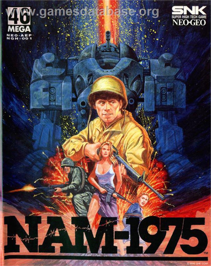 NAM-1975 - SNK Neo-Geo AES - Artwork - Box
