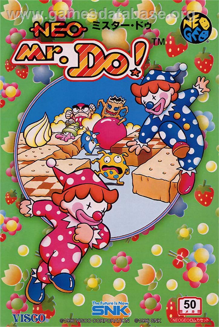 Neo Mr. Do! - SNK Neo-Geo AES - Artwork - Box