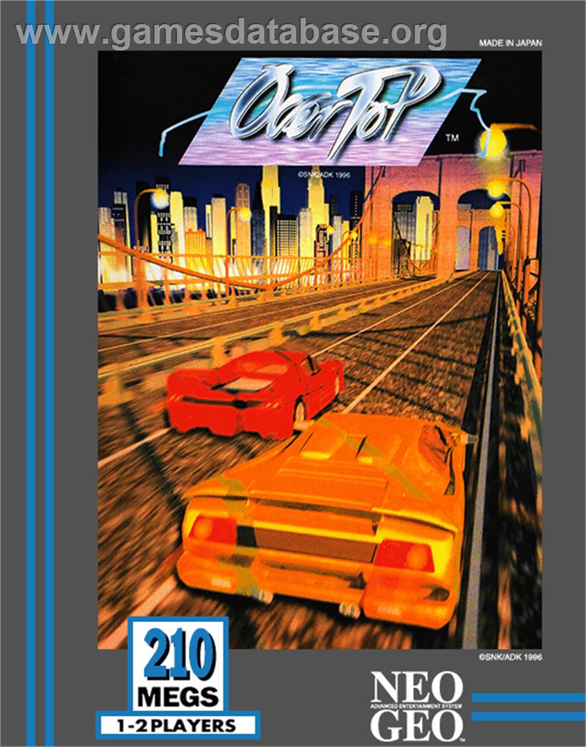 Over Top - SNK Neo-Geo AES - Artwork - Box