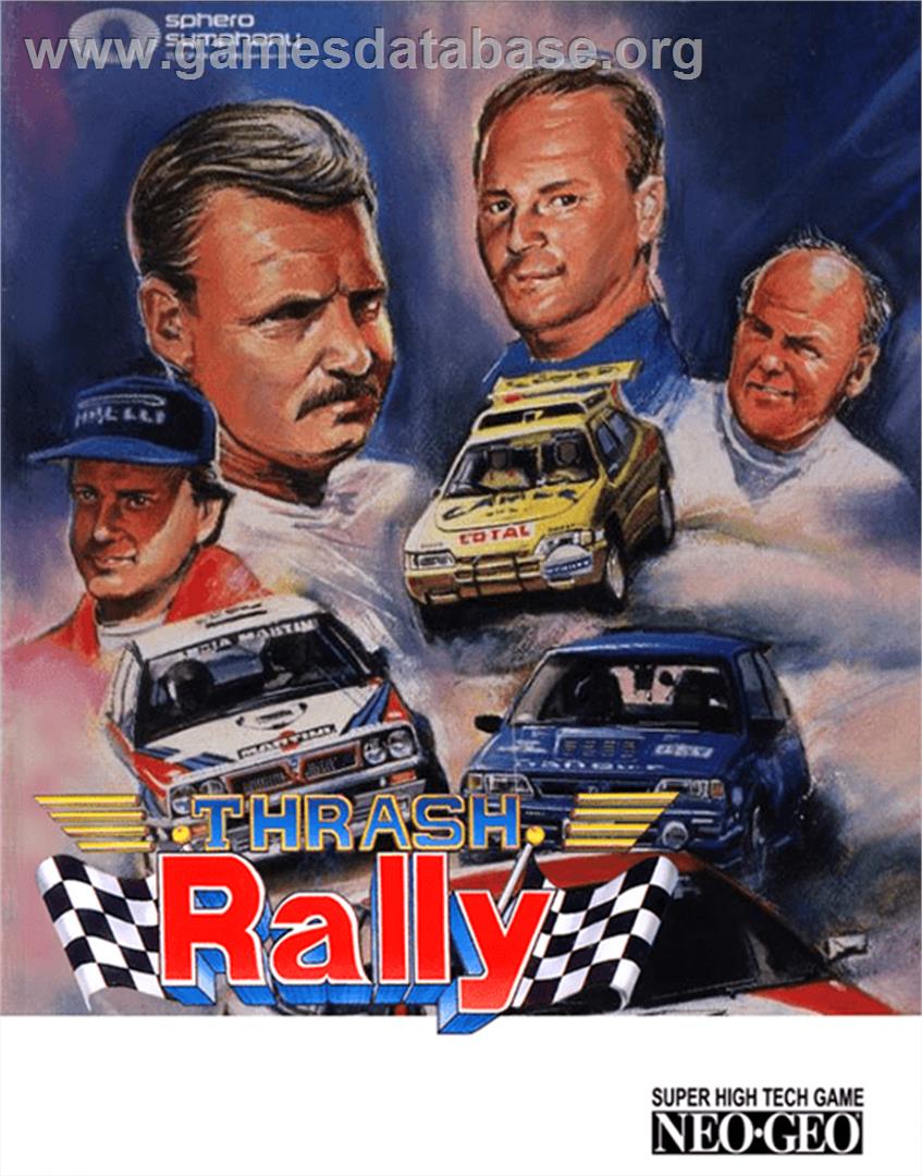 Thrash Rally - SNK Neo-Geo AES - Artwork - Box