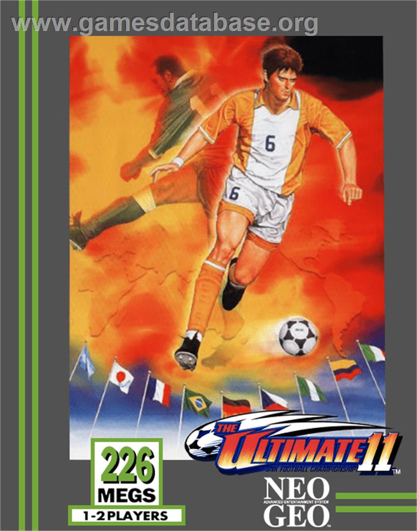 Ultimate 11: SNK Football Championship - SNK Neo-Geo AES - Artwork - Box