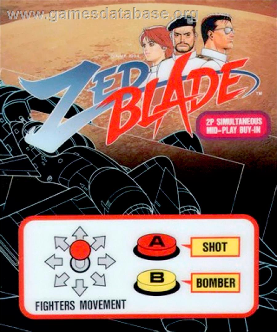 Zed Blade - SNK Neo-Geo AES - Artwork - Box