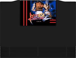 Cartridge artwork for Art of Fighting 2 on the SNK Neo-Geo AES.