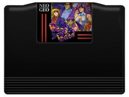 Cartridge artwork for Bang Bead on the SNK Neo-Geo AES.