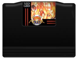 Cartridge artwork for Fight Fever on the SNK Neo-Geo AES.