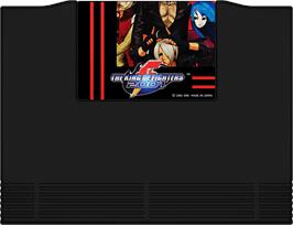 Cartridge artwork for King Of Fighters 2001, The on the SNK Neo-Geo AES.