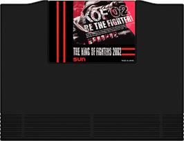 Cartridge artwork for King Of Fighters 2002, The on the SNK Neo-Geo AES.