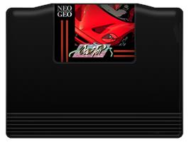 Cartridge artwork for Over Top on the SNK Neo-Geo AES.