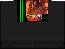 Cartridge artwork for Street Hoop on the SNK Neo-Geo AES.