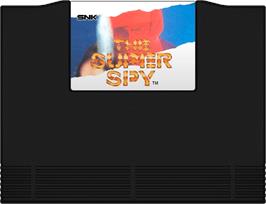 Cartridge artwork for Super Spy, The on the SNK Neo-Geo AES.