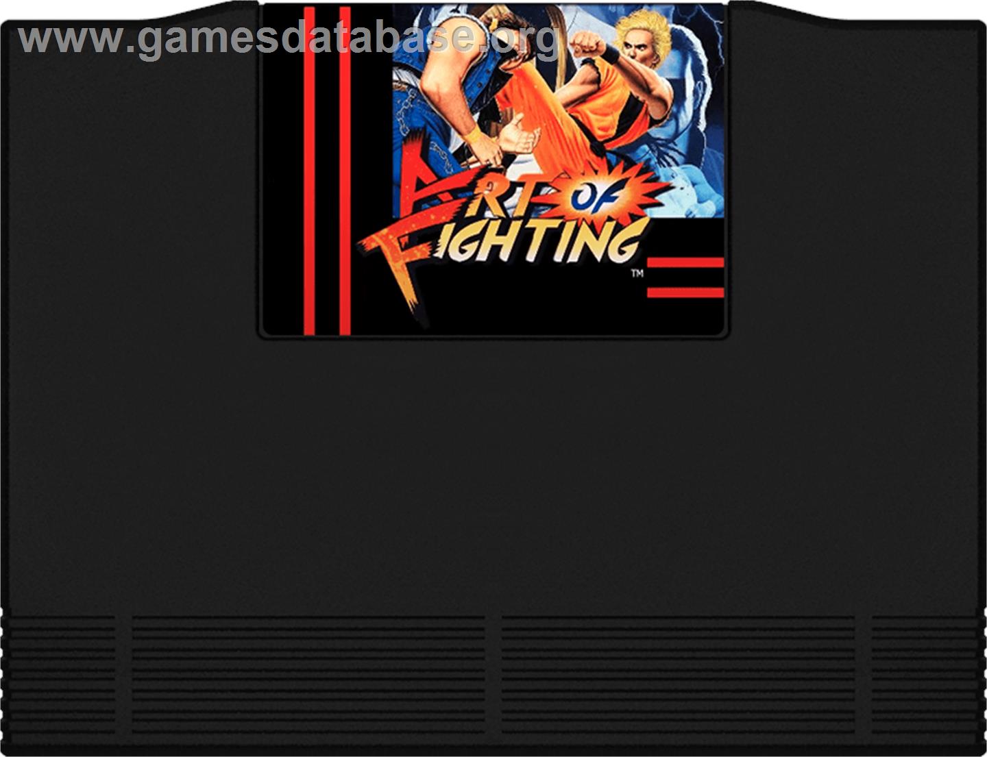 Art of Fighting - SNK Neo-Geo AES - Artwork - Cartridge