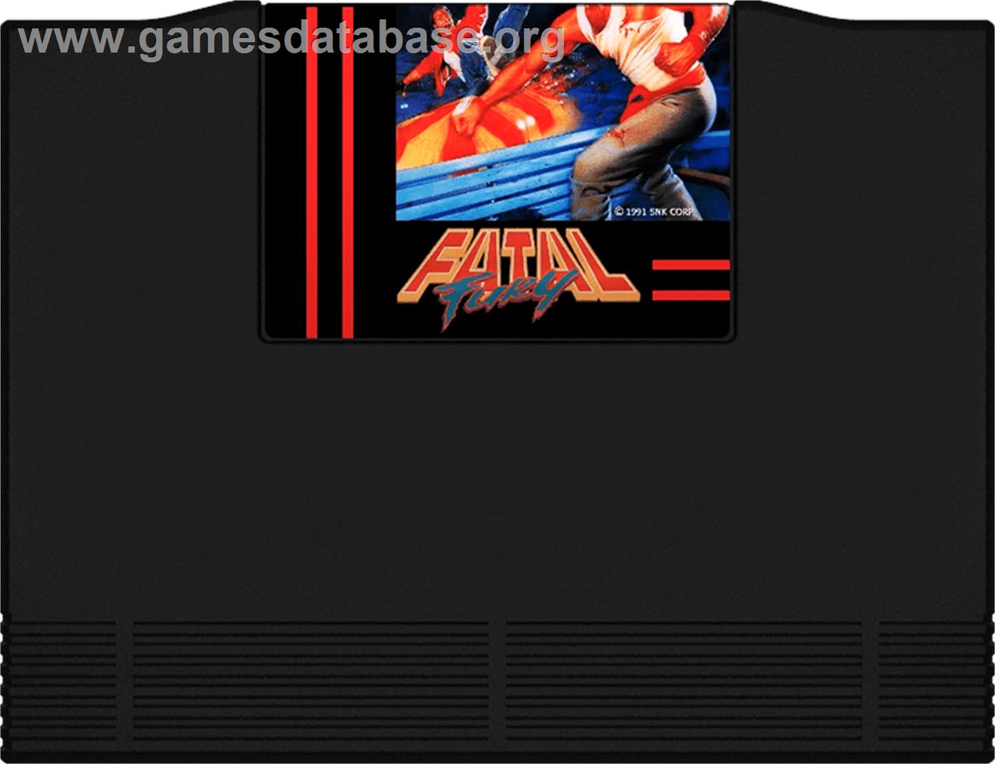 Fatal Fury - King of Fighters - SNK Neo-Geo AES - Artwork - Cartridge