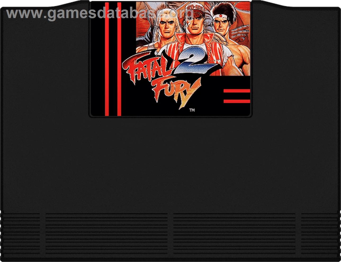 Fatal Fury 2 - SNK Neo-Geo AES - Artwork - Cartridge
