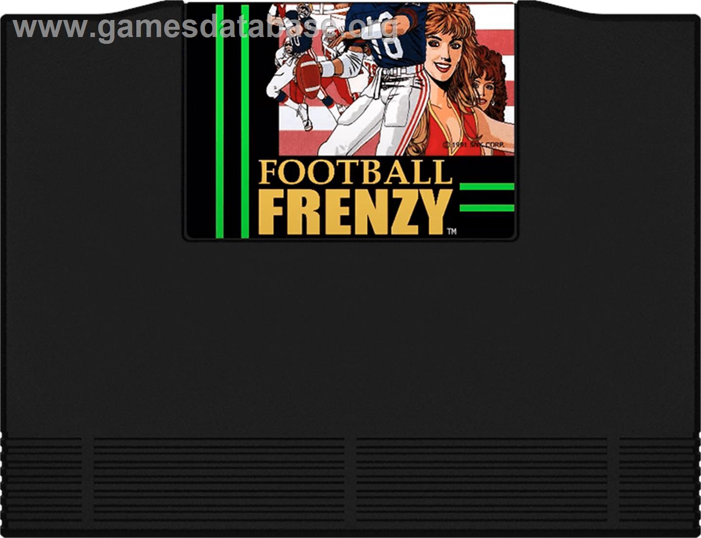 Football Frenzy - SNK Neo-Geo AES - Artwork - Cartridge