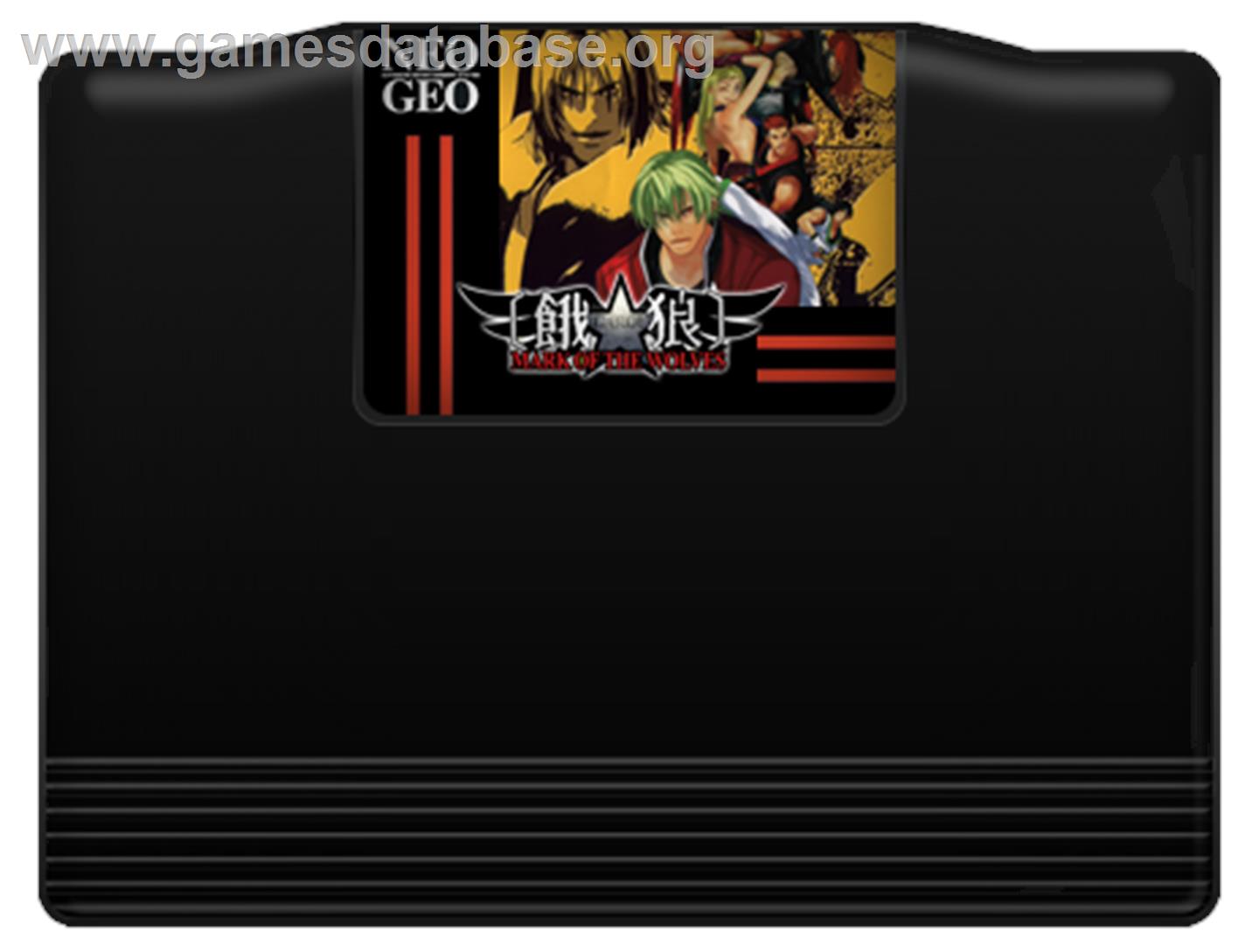 Garou - Mark of the Wolves - SNK Neo-Geo AES - Artwork - Cartridge