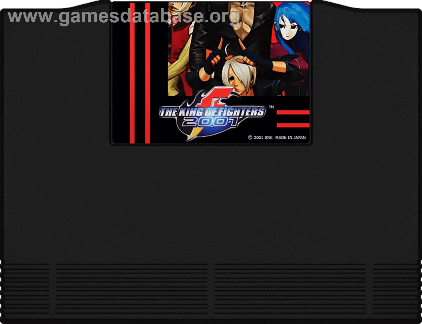 King Of Fighters 2001, The - SNK Neo-Geo AES - Artwork - Cartridge