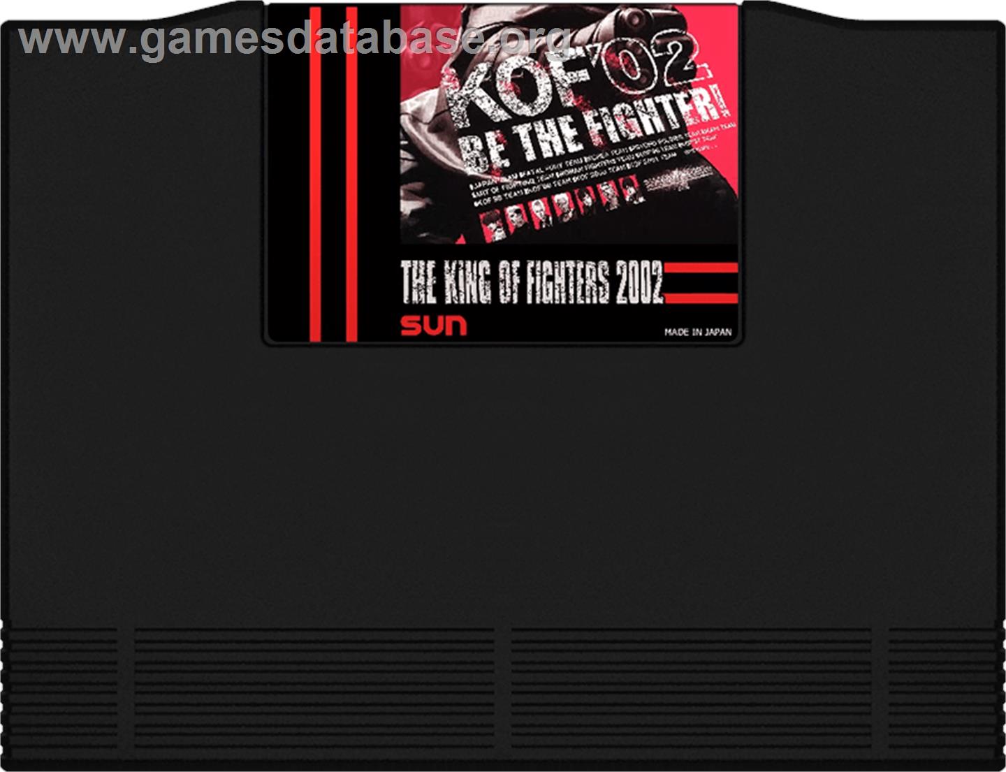 King Of Fighters 2002, The - SNK Neo-Geo AES - Artwork - Cartridge
