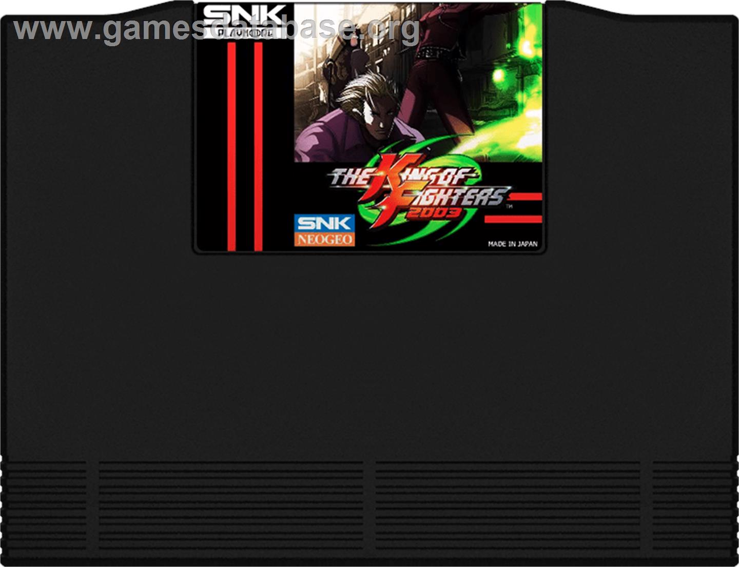 King Of Fighters 2003, The - SNK Neo-Geo AES - Artwork - Cartridge