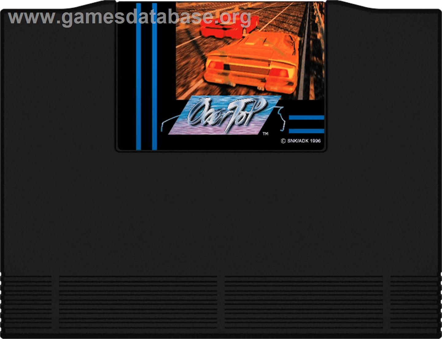 Over Top - SNK Neo-Geo AES - Artwork - Cartridge