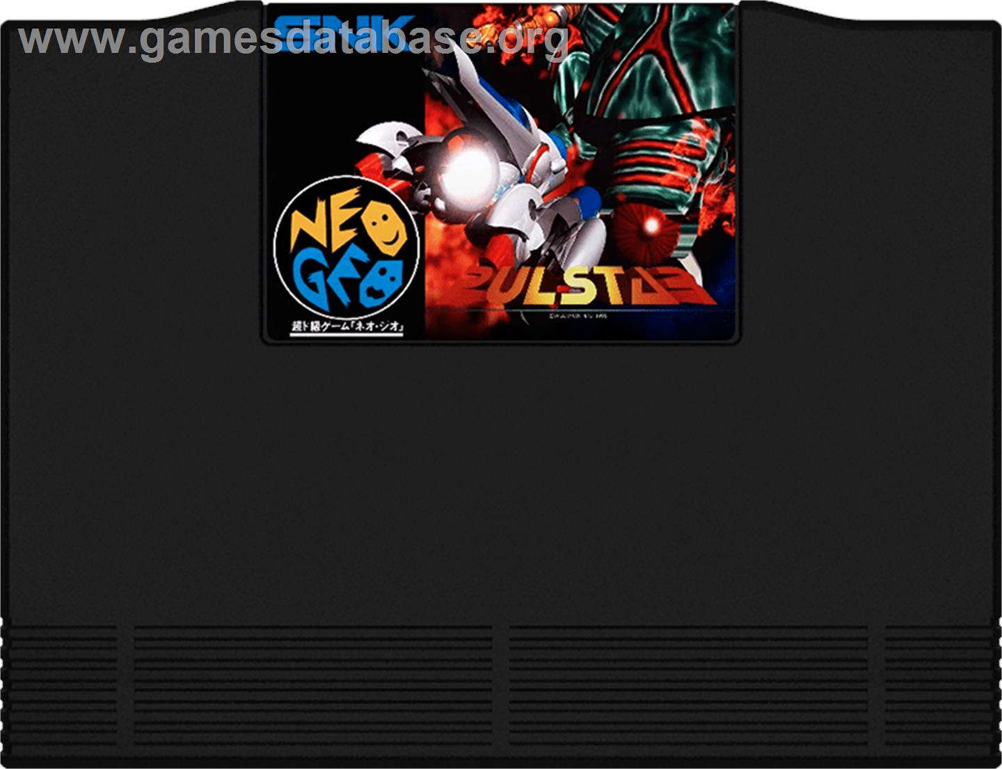 Pulstar - SNK Neo-Geo AES - Artwork - Cartridge
