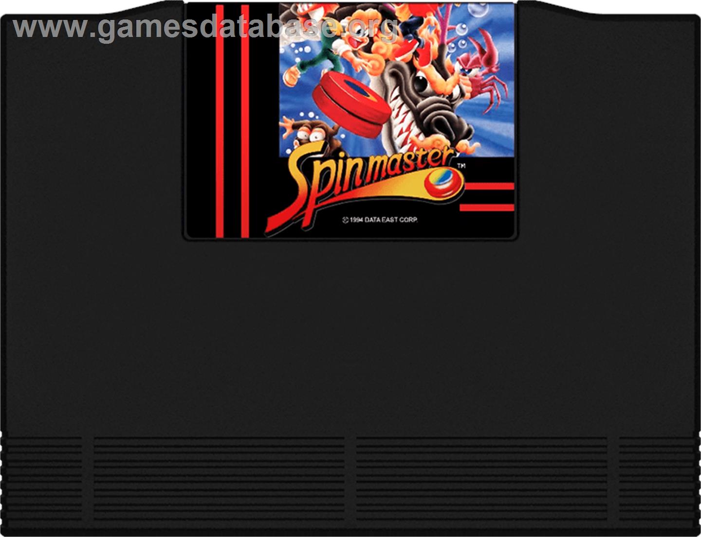 Spin Master - SNK Neo-Geo AES - Artwork - Cartridge