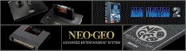 Arcade Cabinet Marquee for Aero Fighters 2.